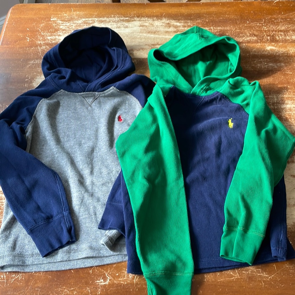 2 Ralph Lauren hoodies